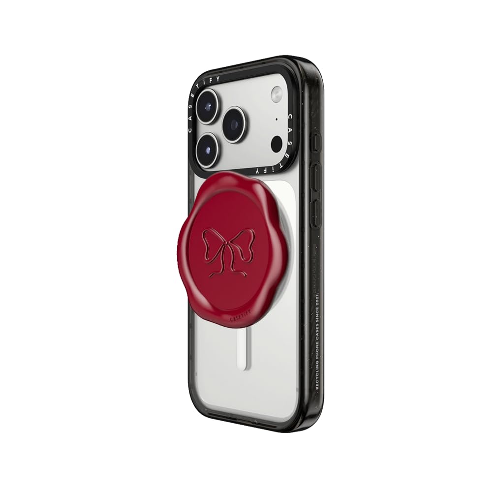 Amazon.co.jp: CASETiFY Snappy™ ボウ グリップスタンド [MagSafe対応